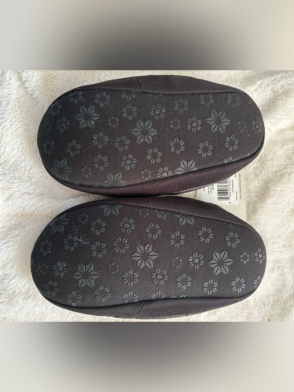 NWT The North Face ThermoBall Traction Mule Slippers Faux Fur In/ Outdoor Medium - Picture 4 of 5